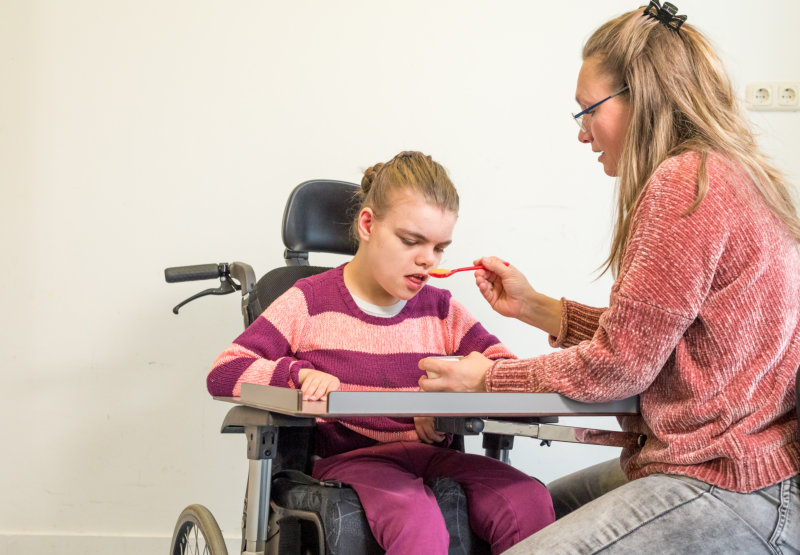 a man with special needs